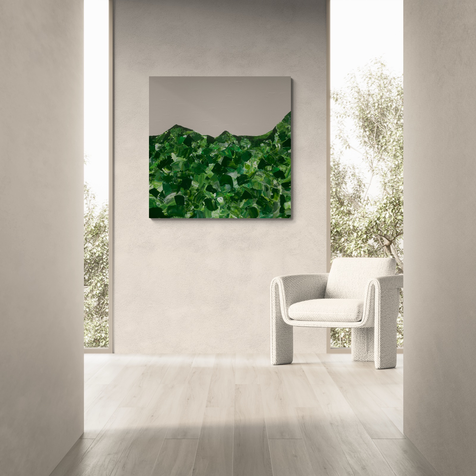 Emerald Rise — Earth Collection, in situ